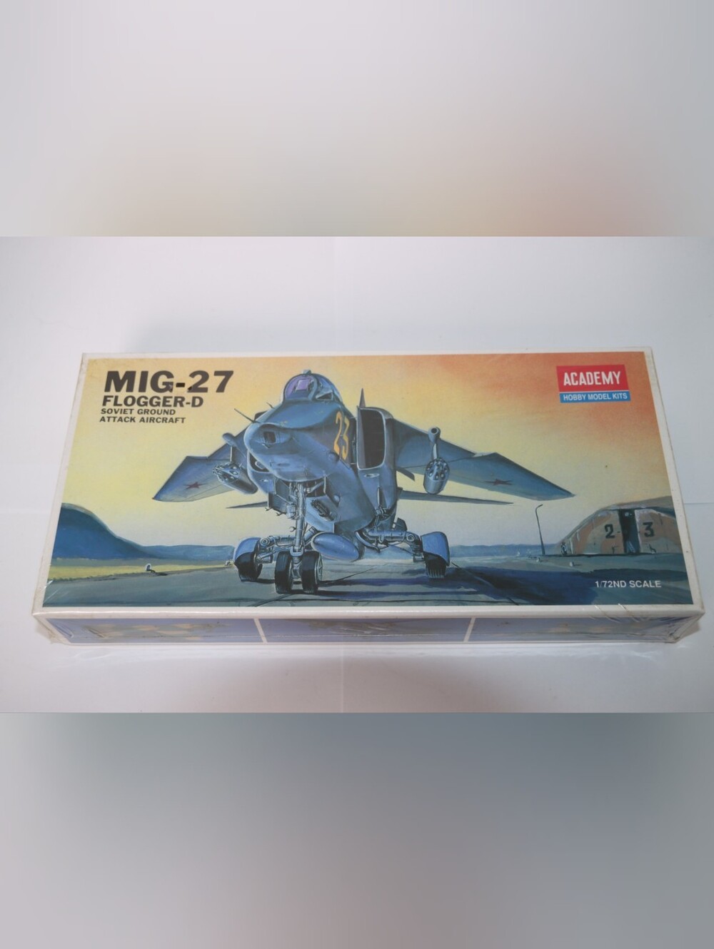 1993 Academy Models MIG-27 Flogger-D Soviet Aircraft (New/Factory Sealed)